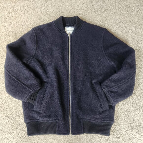Wilfred Jackets & Blazers - NWOT Wilfred Free 100% Merino Wool Stable Jacket Bomber--RUNS BIG Aritzia